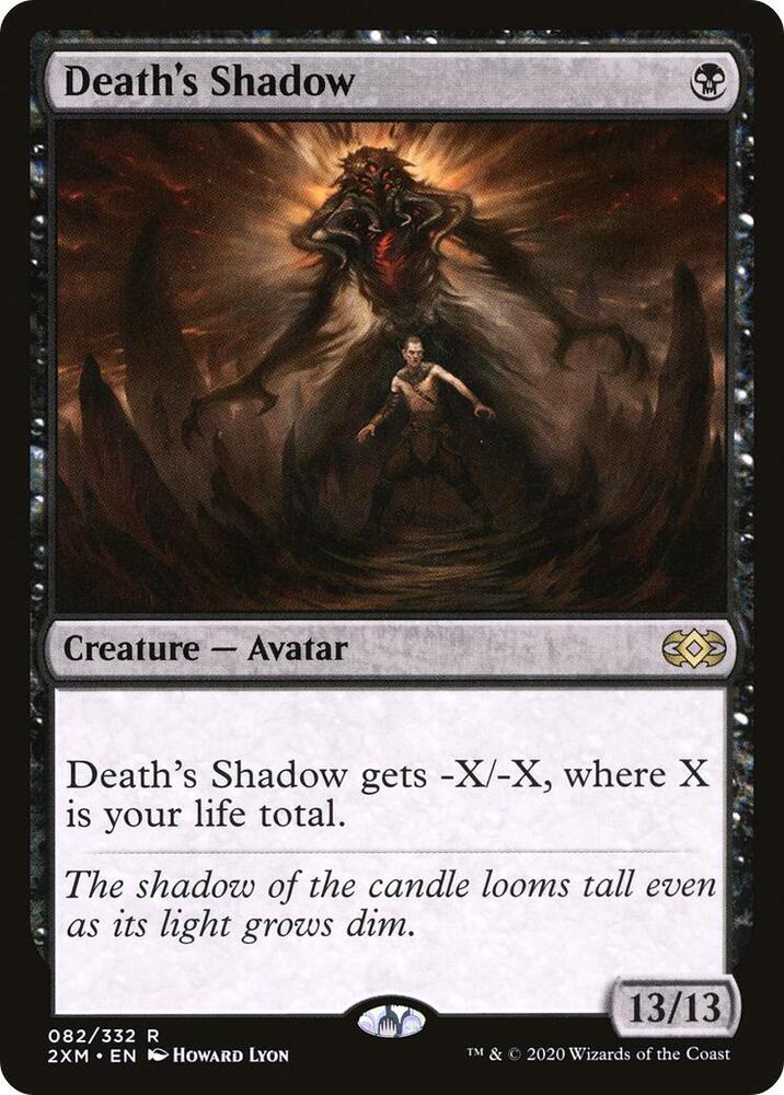 Death's Shadow 82 card from Double Masters