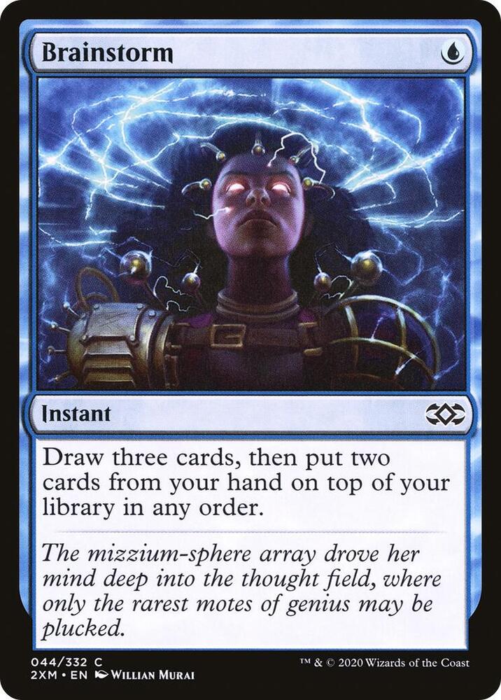 Brainstorm 44 card from Double Masters