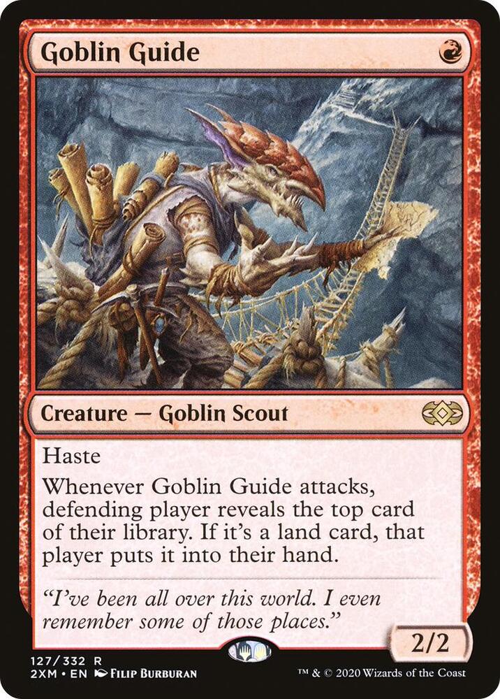 Goblin Guide 127 card from Double Masters