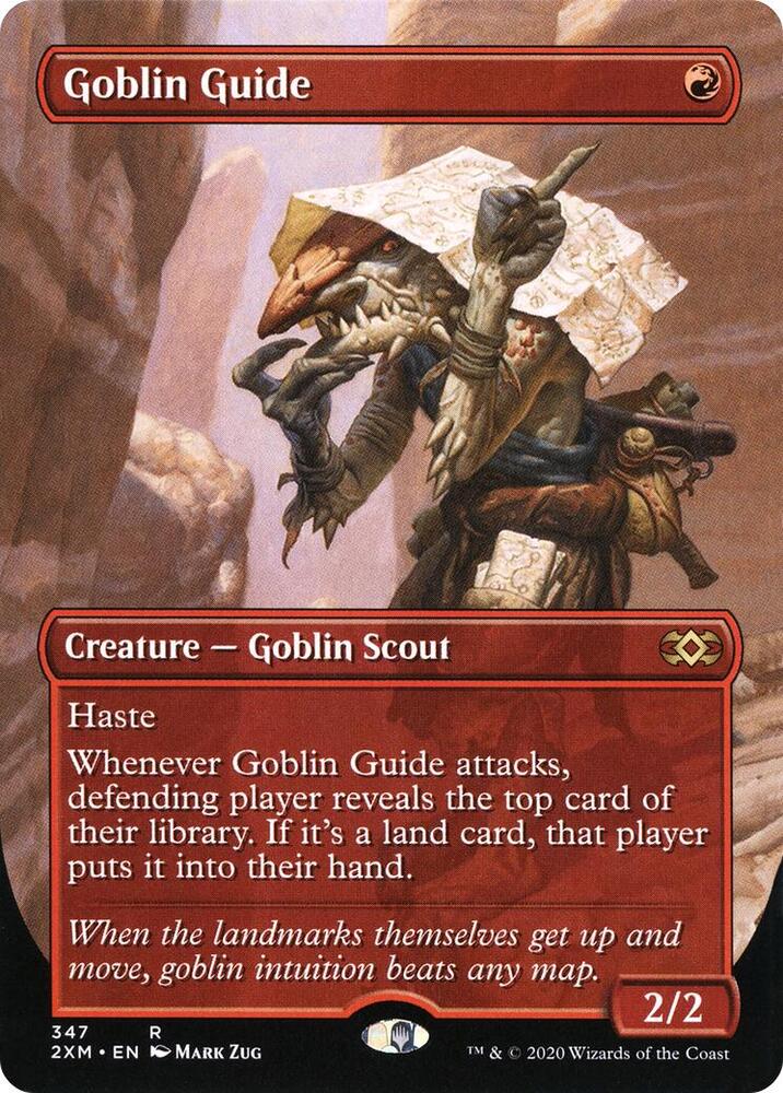 Goblin Guide (Borderless) 347 card from Double Masters