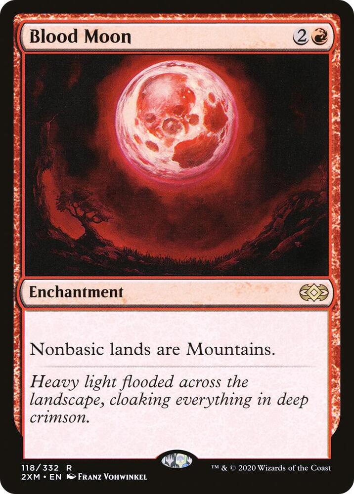 Blood Moon 118 card from Double Masters