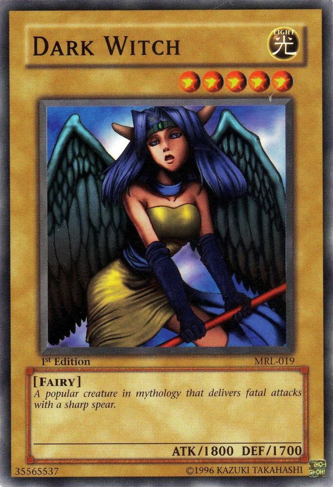 Dark Witch MRL-019 card from Magic Ruler