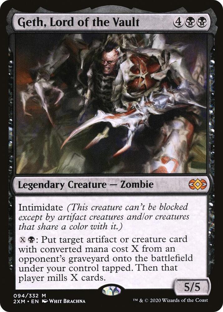 Geth, Lord of the Vault 94 card from Double Masters
