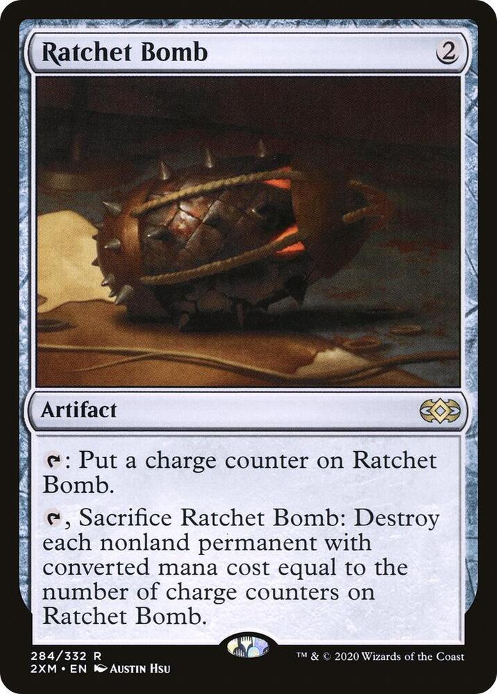 Ratchet Bomb 284 card from Double Masters