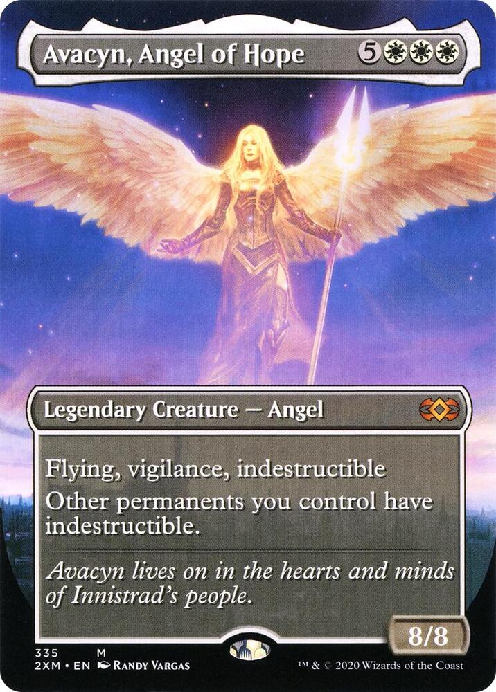 Avacyn, Angel of Hope (Borderless) 335 card from Double Masters