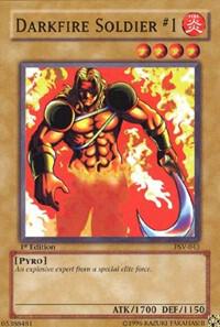 Darkfire Soldier #1 PSV-043 card from Pharaoh's Servant