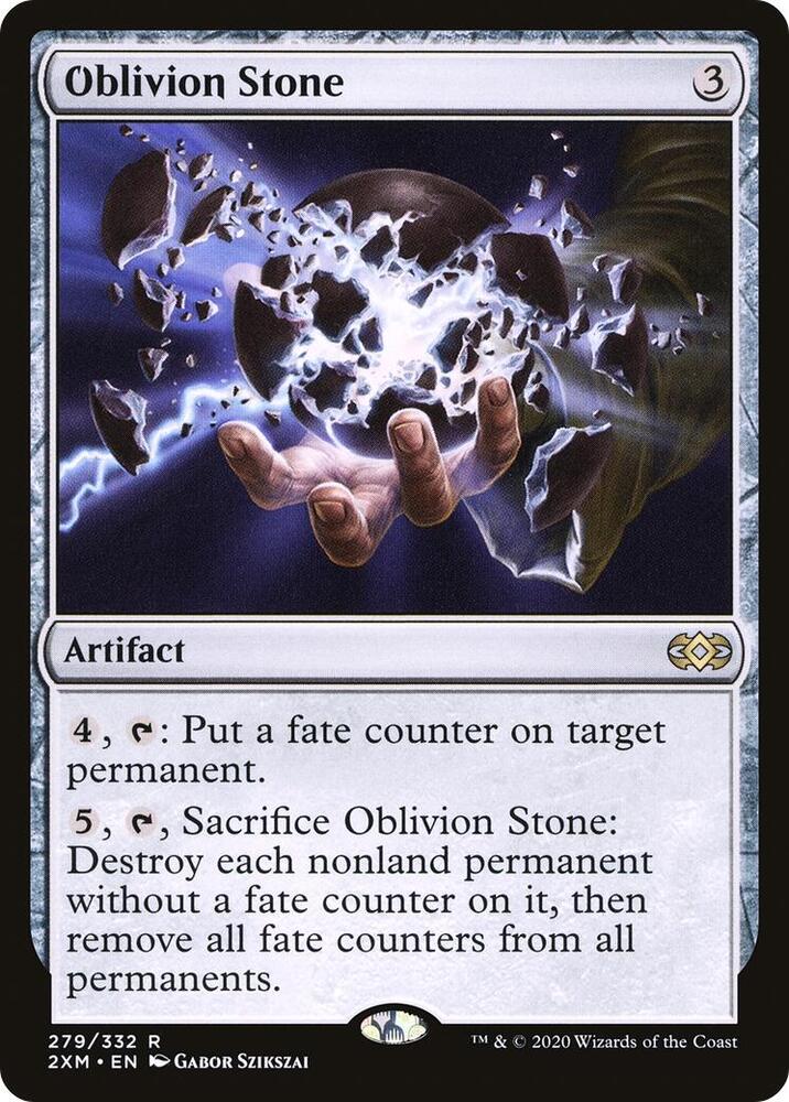Oblivion Stone 279 card from Double Masters