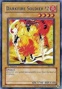 Darkfire Soldier #2 PSV-045 card from Pharaoh's Servant