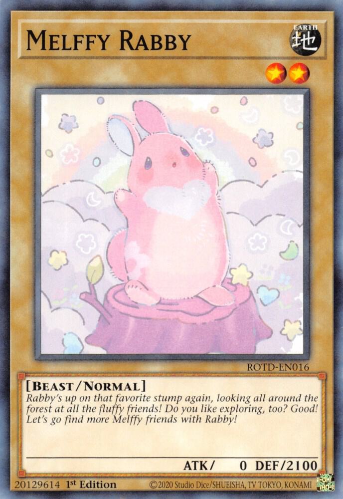 Melffy Rabby ROTD-EN016 card from Rise of the Duelist