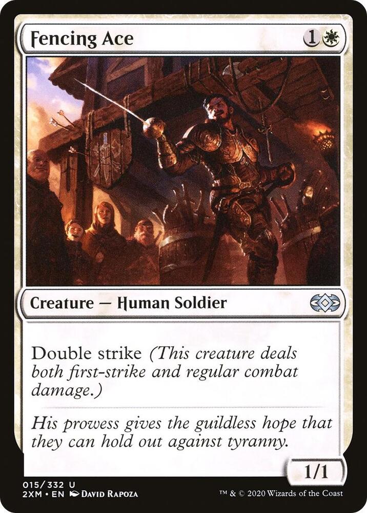 Fencing Ace 15 card from Double Masters