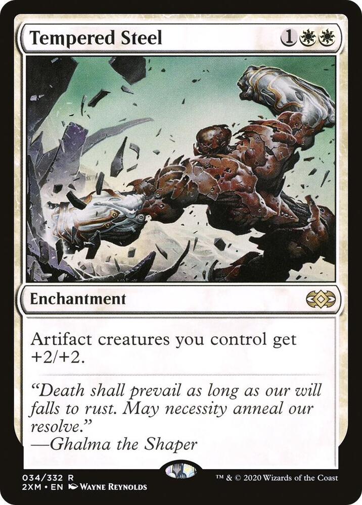 Tempered Steel 34 card from Double Masters