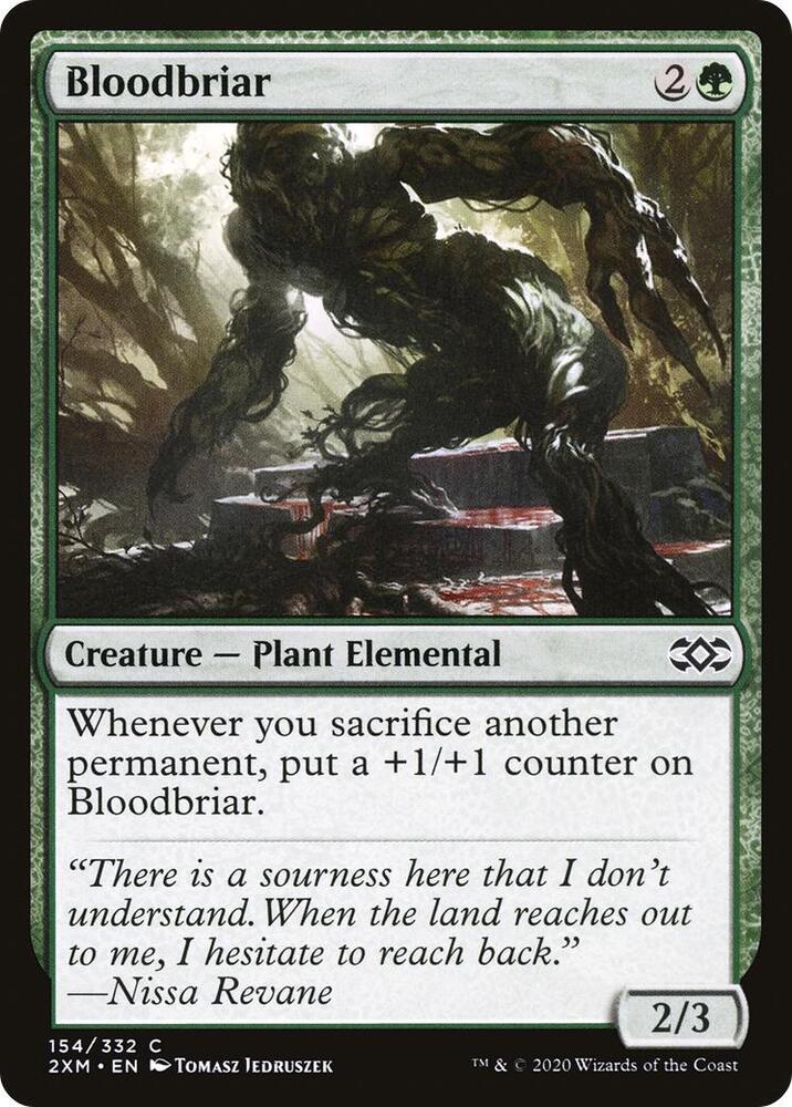 Bloodbriar 154 card from Double Masters
