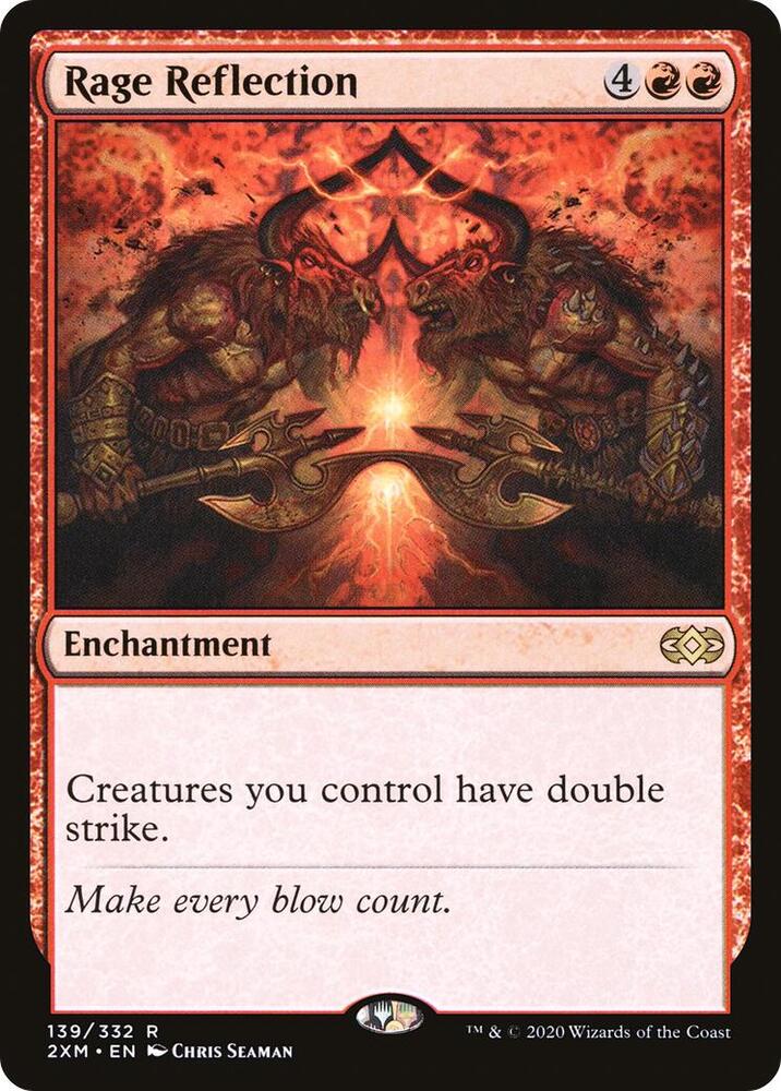 Rage Reflection 139 card from Double Masters
