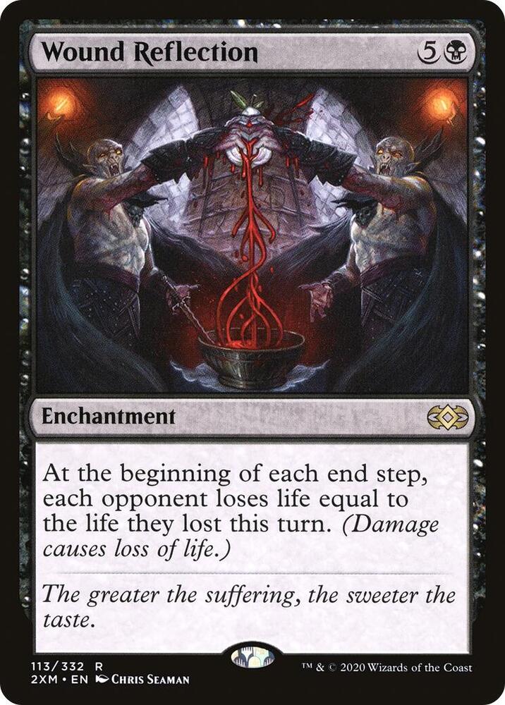 Wound Reflection 113 card from Double Masters