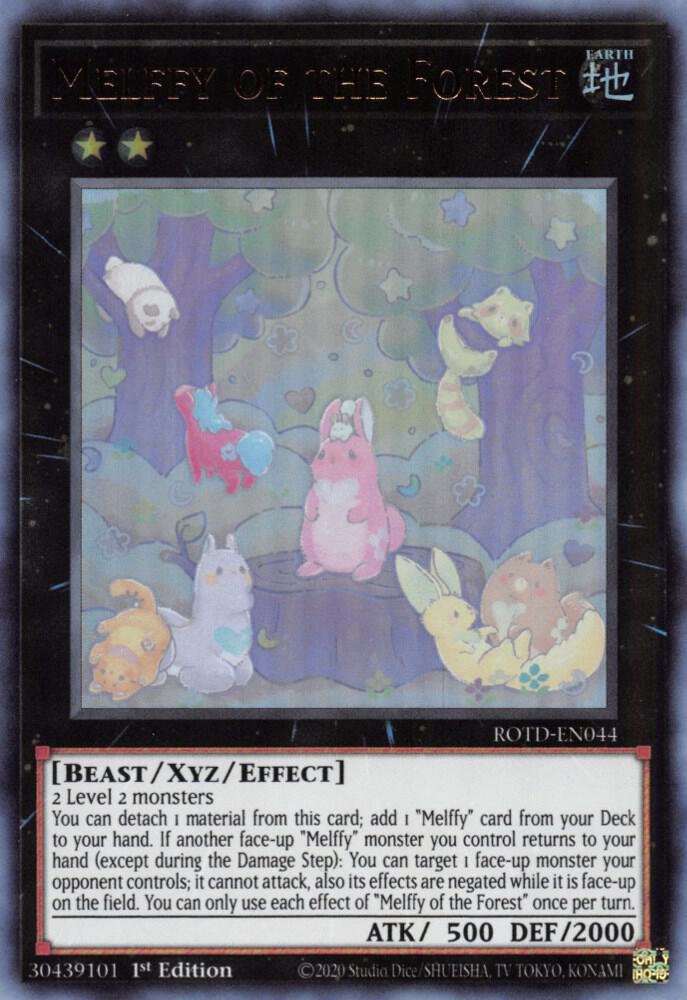 Melffy of the Forest ROTD-EN044 card from Rise of the Duelist