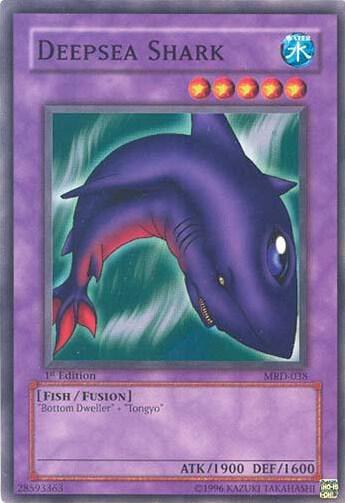 Deepsea Shark MRD-038 card from Metal Raiders