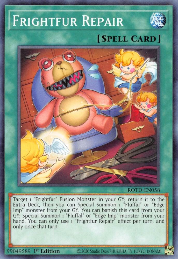 Frightfur Repair ROTD-EN058 card from Rise of the Duelist
