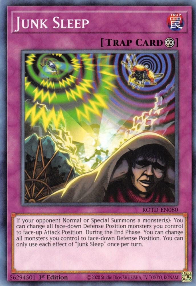 Junk Sleep ROTD-EN080 card from Rise of the Duelist