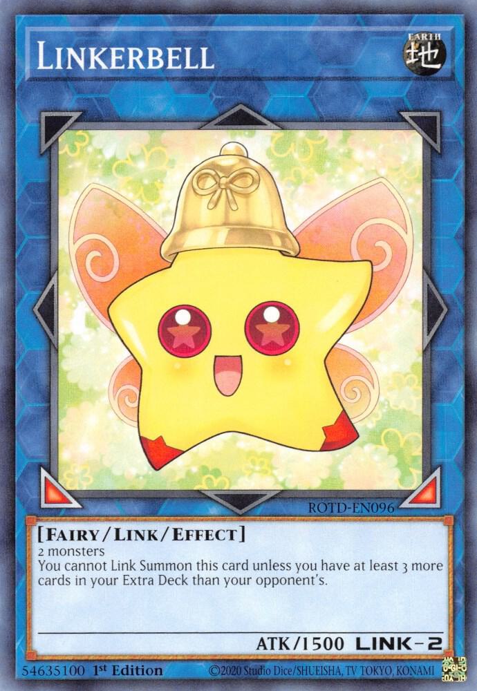 Linkerbell ROTD-EN096 card from Rise of the Duelist