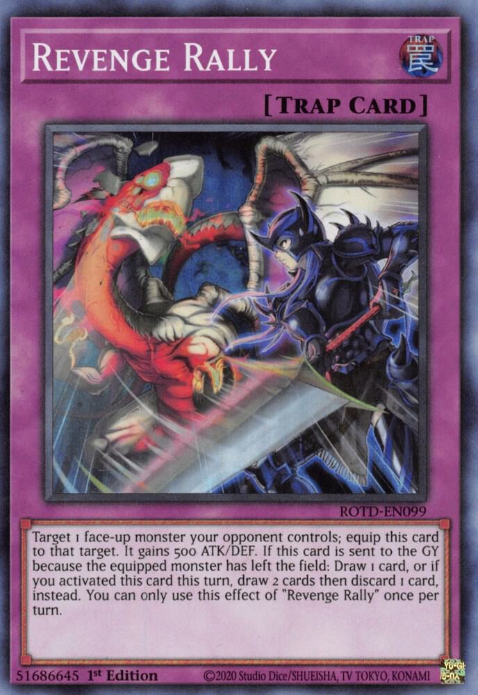 Revenge Rally ROTD-EN099 card from Rise of the Duelist