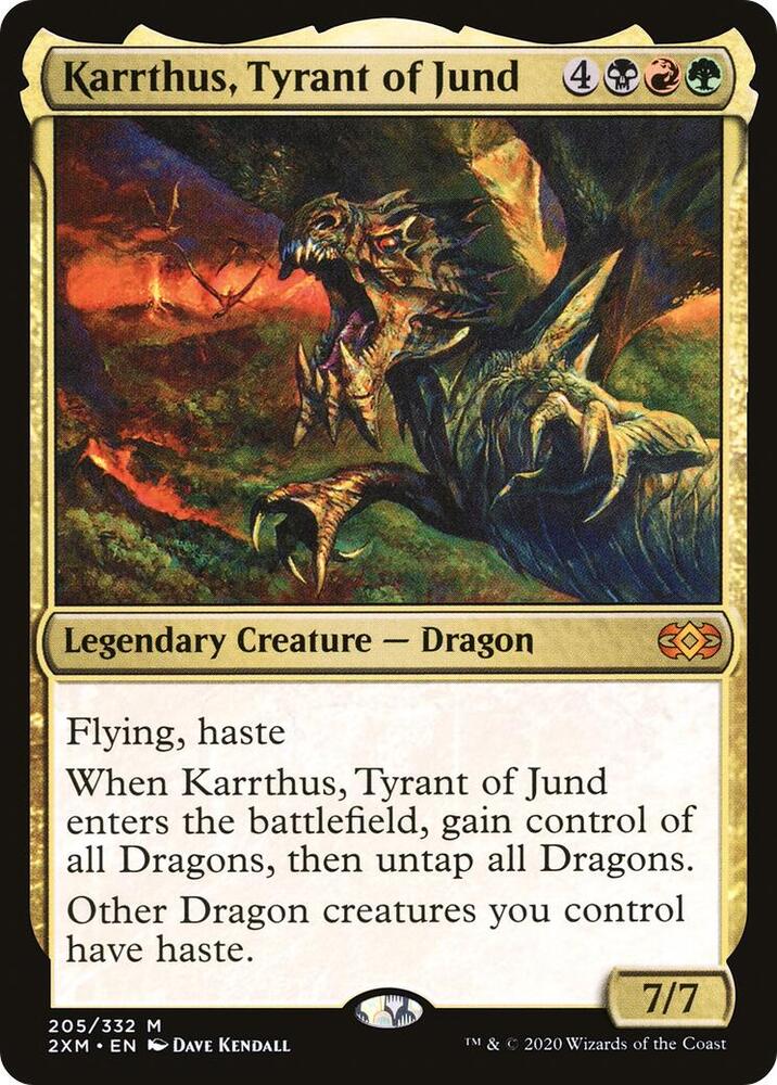 Karrthus, Tyrant of Jund 205 card from Double Masters
