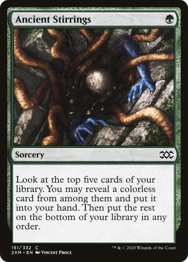 Ancient Stirrings 151 card from Double Masters
