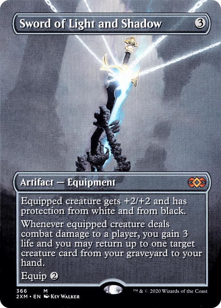 Sword of Light and Shadow (Borderless) 366 card from Double Masters