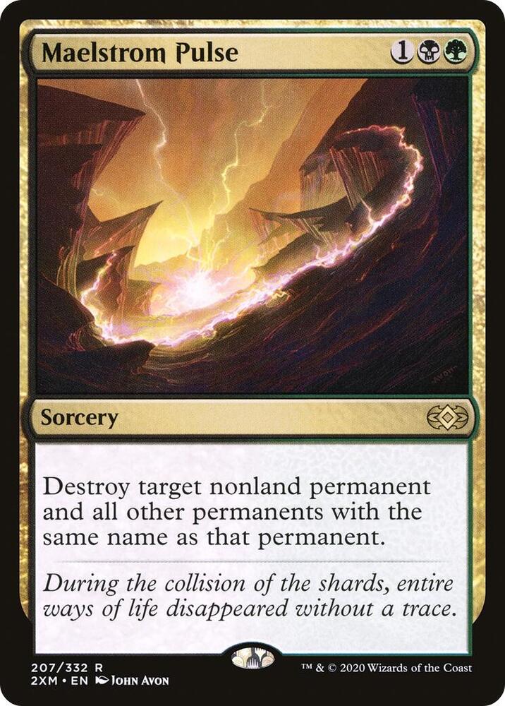 Maelstrom Pulse 207 card from Double Masters