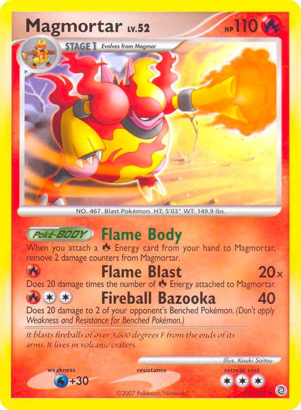 Magmortar - 31/132 (Secret Wonders) 031/132 card from Deck Exclusives