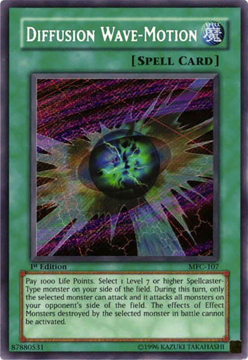 Diffusion Wave-Motion MFC-107 card from Magician's Force