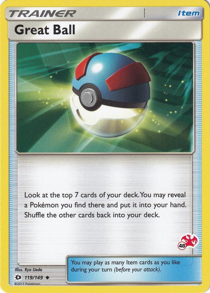 Great Ball (#48 Charizard Stamped) 119/149 card from Battle Academy