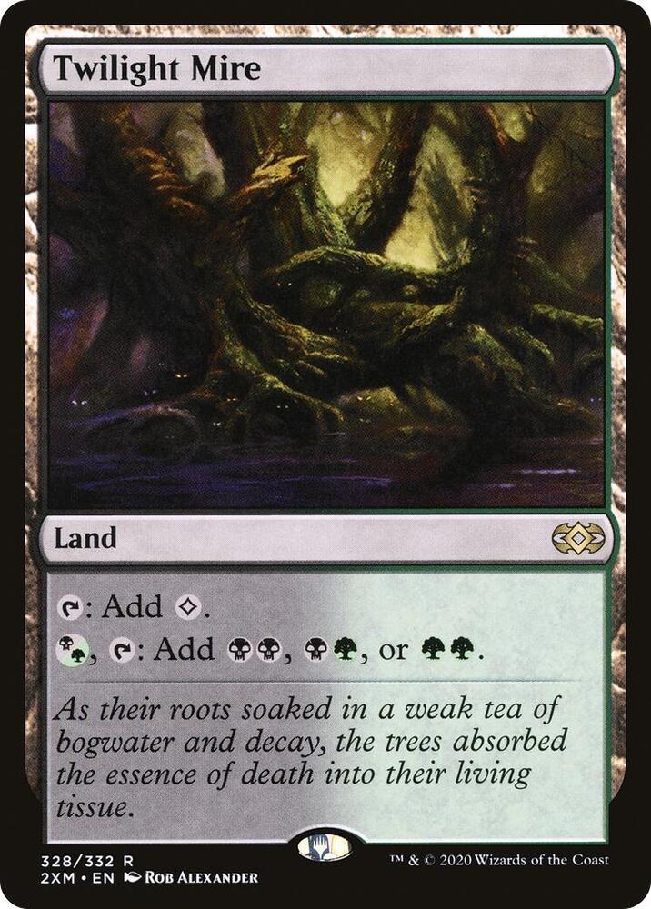 Twilight Mire 328 card from Double Masters