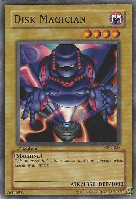 Disk Magician MRD-053 card from Metal Raiders