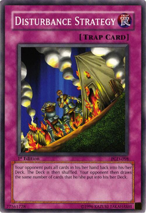 Disturbance Strategy PGD-098 card from Pharaonic Guardian