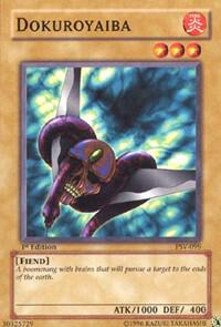 Dokuroyaiba PSV-099 card from Pharaoh's Servant
