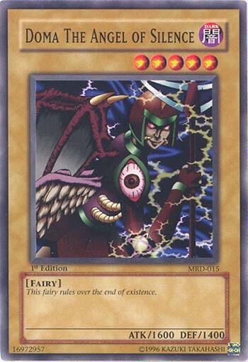 Doma The Angel of Silence MRD-015 card from Metal Raiders