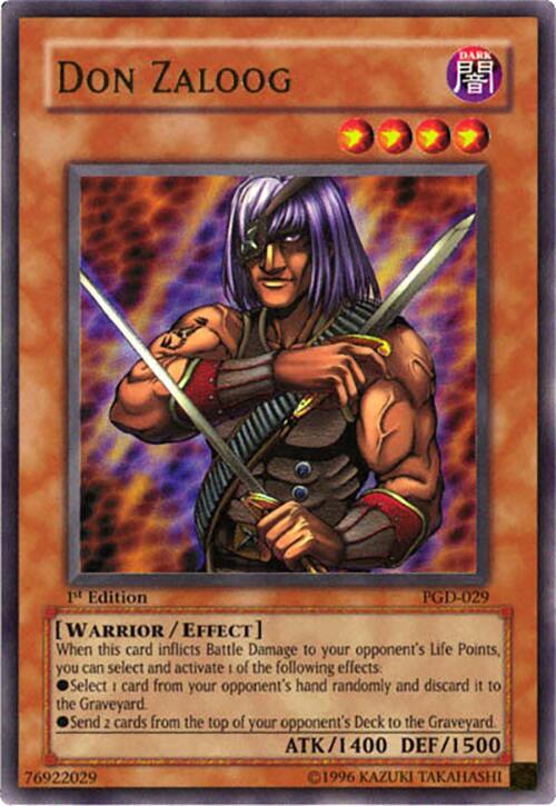 Don Zaloog PGD-029 card from Pharaonic Guardian