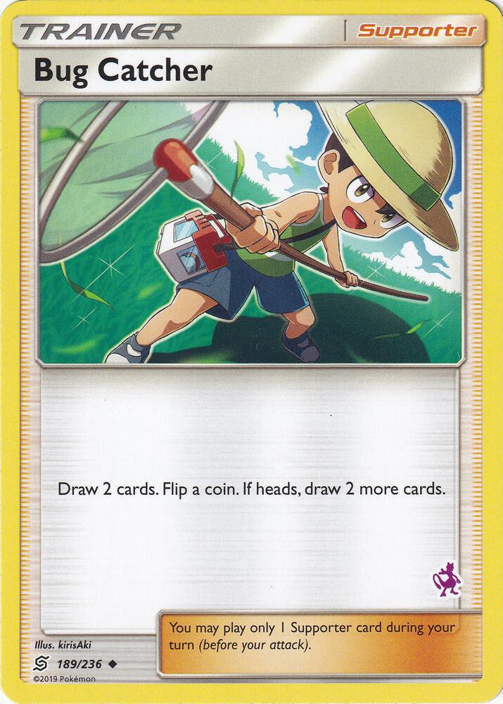 Bug Catcher (Mewtwo Stamped) 189/236 card from Battle Academy