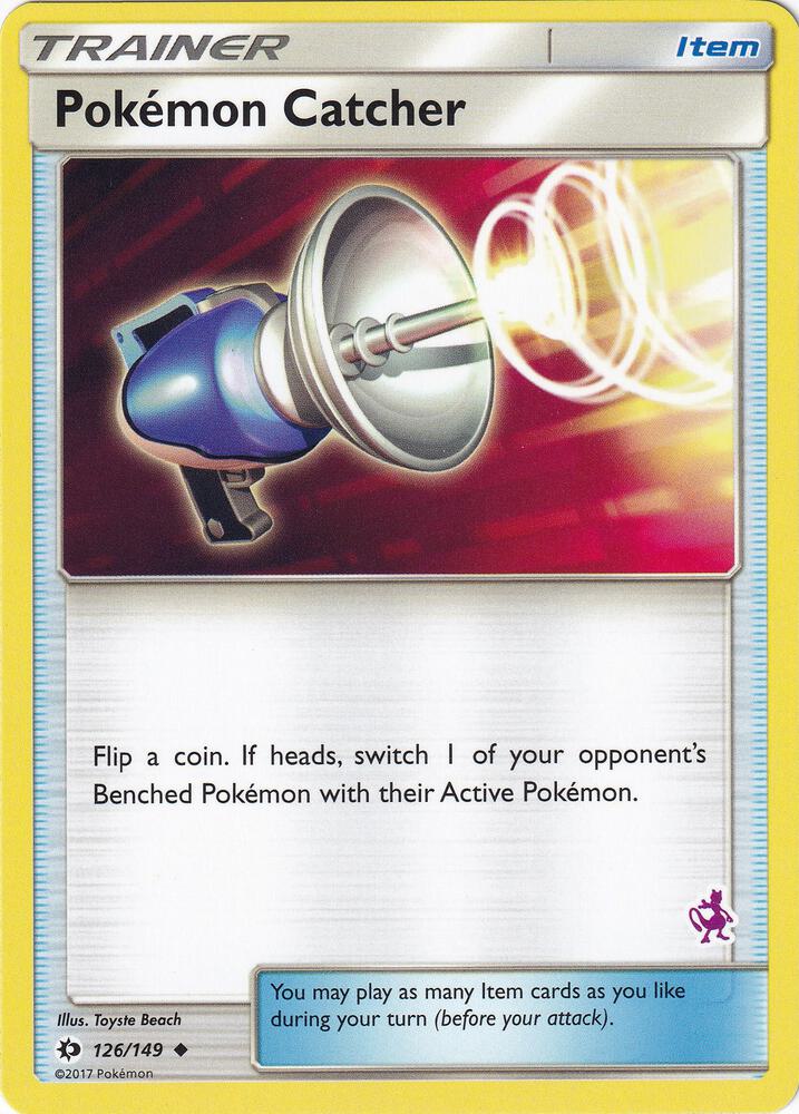 Pokemon Catcher (Mewtwo Stamped) 126/149 card from Battle Academy