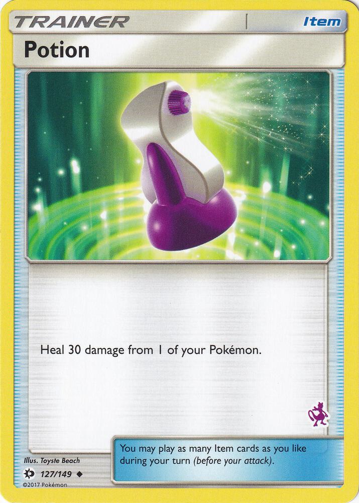 Potion (Mewtwo Stamped) 127/149 card from Battle Academy