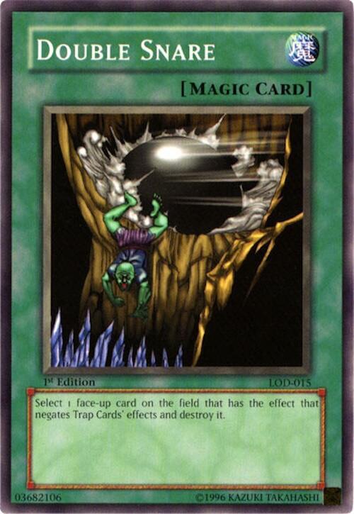 Double Snare LOD-015 card from Legacy of Darkness