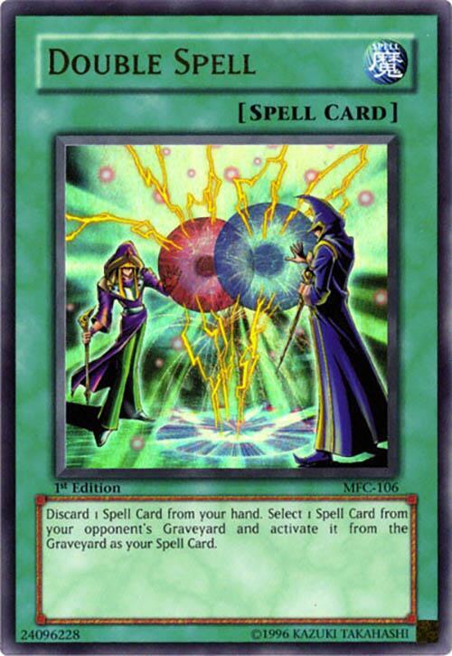 Double Spell MFC-106 card from Magician's Force