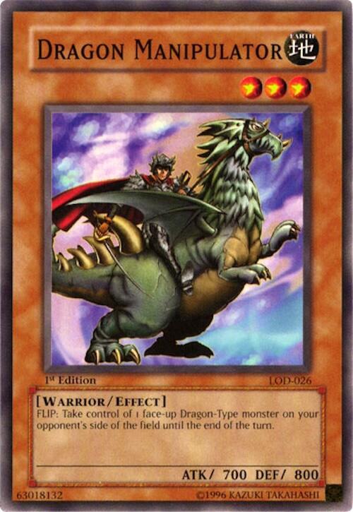 Dragon Manipulator LOD-026 card from Legacy of Darkness
