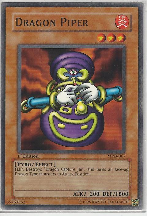 Dragon Piper MRD-067 card from Metal Raiders