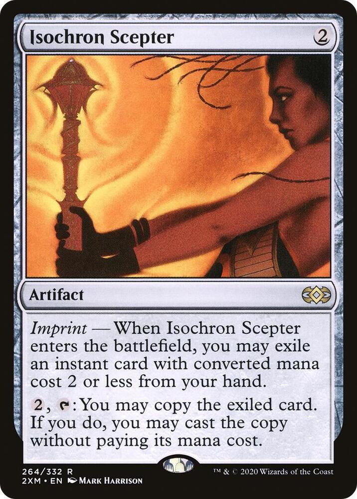 Isochron Scepter 264 card from Double Masters