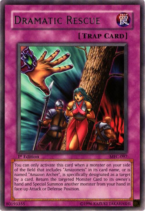 Dramatic Rescue MFC-097 card from Magician's Force