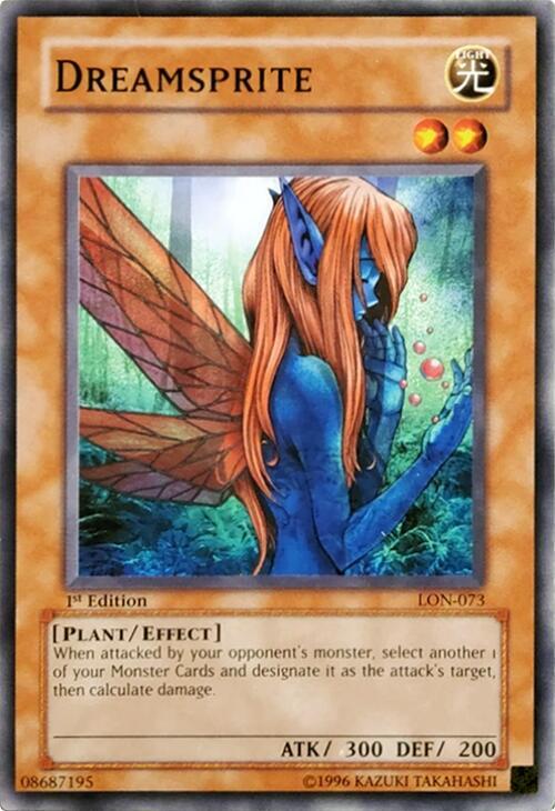 Dreamsprite LON-073 card from Labyrinth of Nightmare