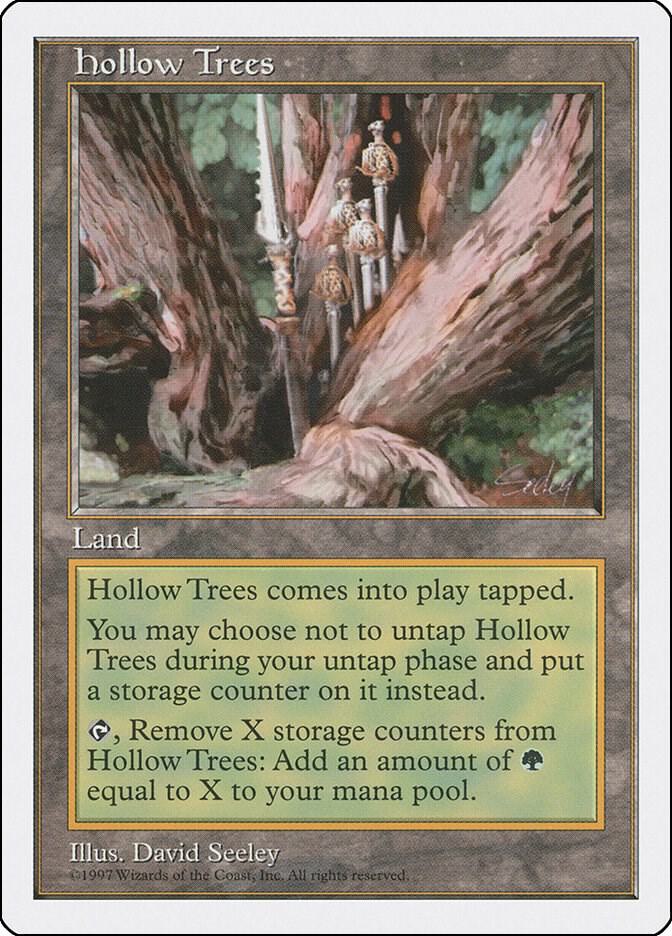 Hollow Trees card from Fifth Edition