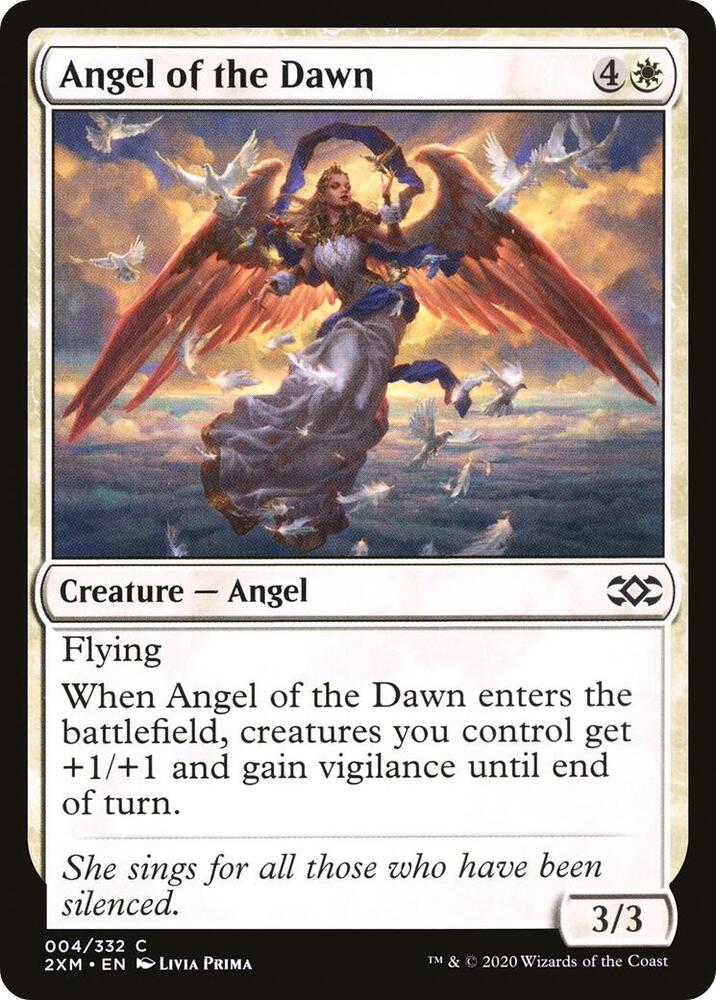 Angel of the Dawn 4 card from Double Masters