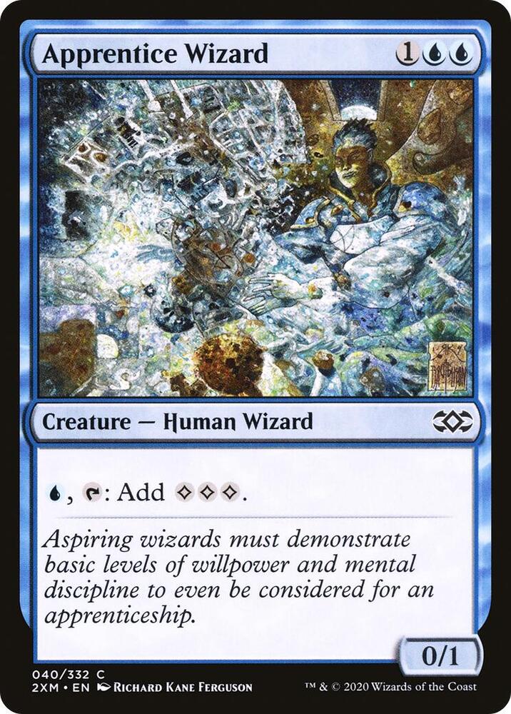 Apprentice Wizard 40 card from Double Masters